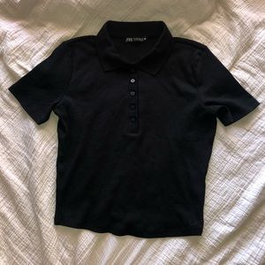 Zara Ribbed Polo